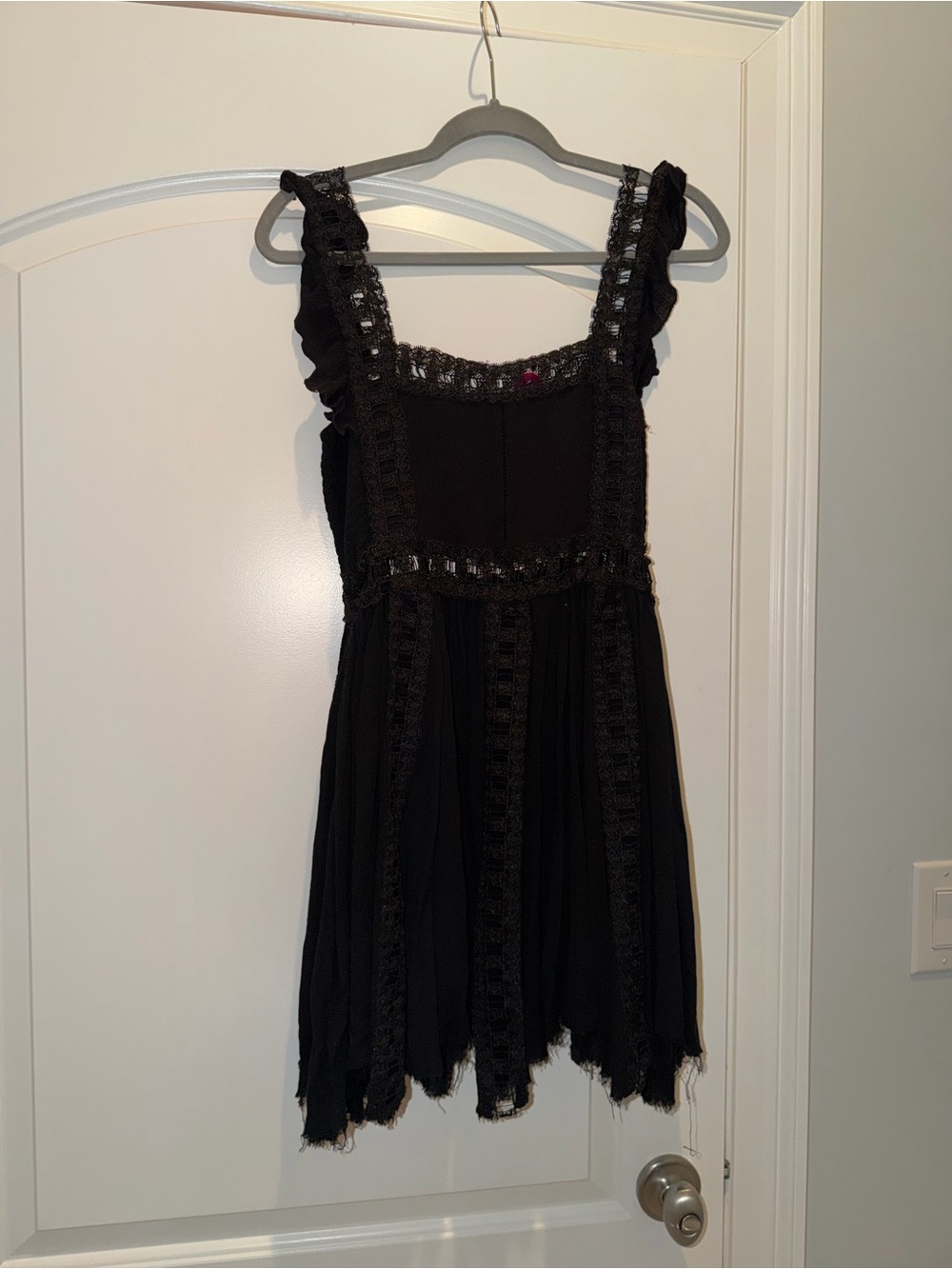 Buddy Love Black Lace Trim Sundress